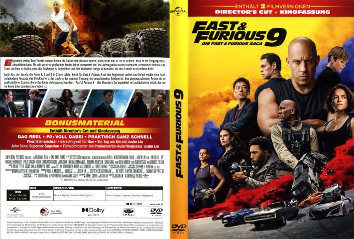 Fast & Furious 9