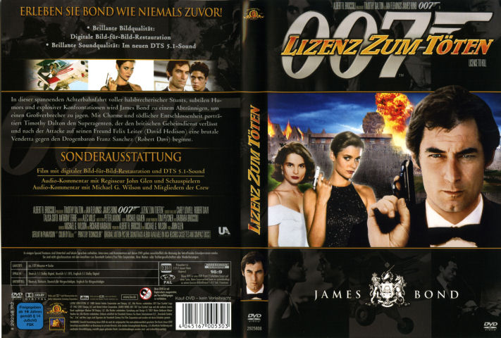 James Bond Lizenz zum Töten