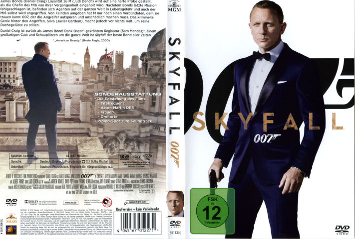 James Bond SKYFALL