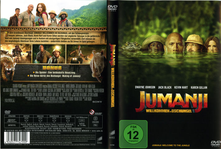 Jumanji - Willkomen im Dschungel