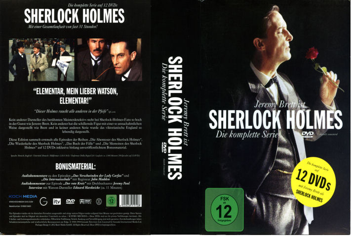 Sherlock Holmes Serie mit Jeremy Brett