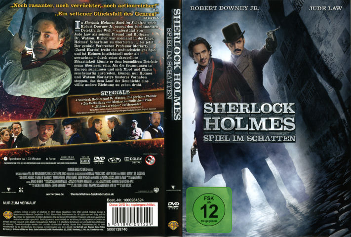 Sherlock Holmes Spiel im Schatten