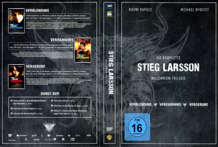 Stieg Lasesson - Millendium Trilogie