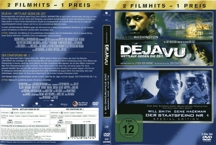 Zwei Filmhits auf einer DVD